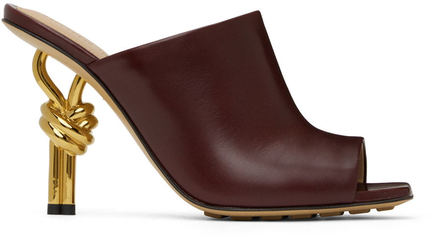 Tenisice i cipele Bottega Veneta Knot Mules "Brown" Smeđa | 740589 VBSF0, 0