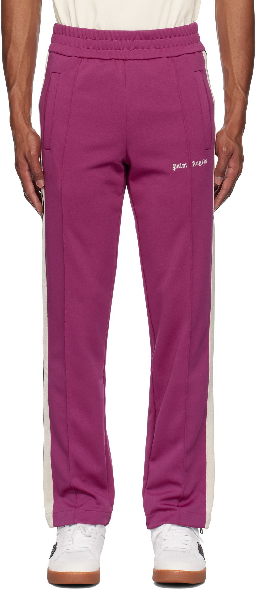 Trenirka Palm Angels Classic Logo Track Pants Ljubičasta | PMCJ020F24FAB0033703