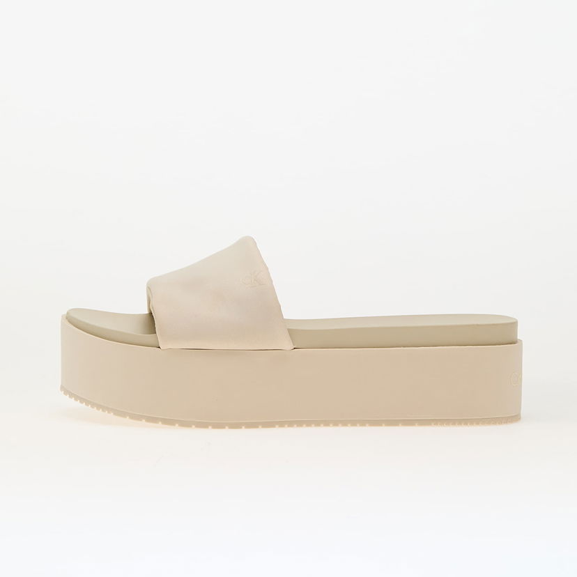 Tenisice i cipele CALVIN KLEIN Flatform Sandal Slid Beige Bež | YW0YW01791 AEO