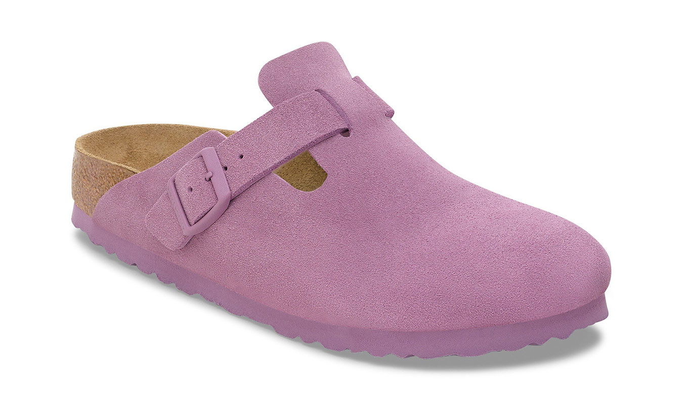 Tenisice i cipele Birkenstock Boston Suede Leather Regular Fit Ljubičasta | B1030626, 1