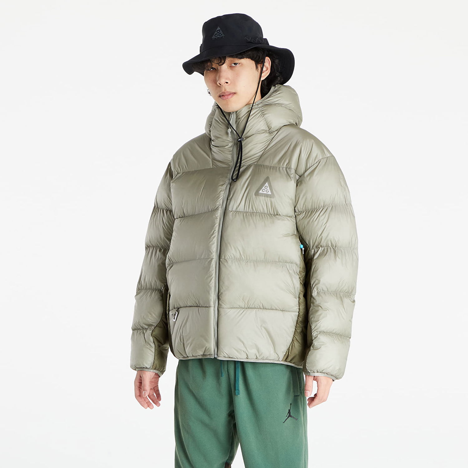 Pernata jakna Nike ACG Lunar Lake Puffer Jacket Zelena | DH3070-320, 0