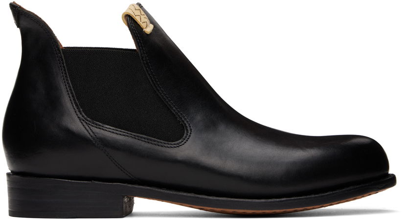 Odjeća visvim Visvim Gornegrat Mid-Folk Chelsea Boots Crna | 0124202002005