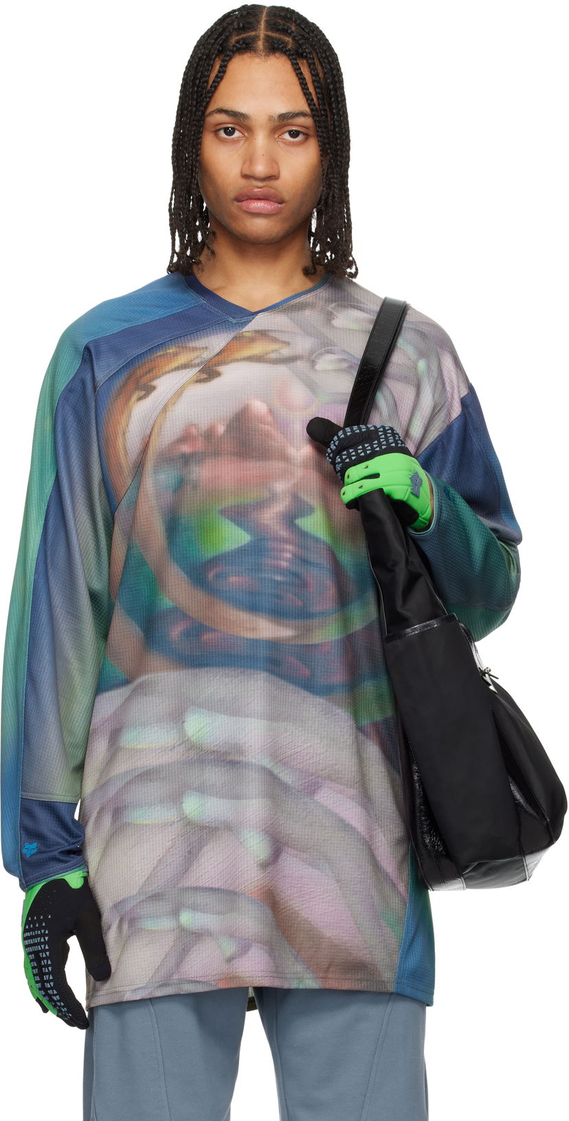 Dres KIKO KOSTADINOV Kiko Kostadinov Fox Racing Edition Printed Tunic T-Shirt Višebojno | 36888-564