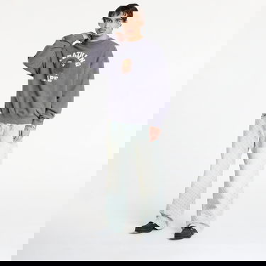 Dukserice BAPE Garment Dye College Relaxed Fit Crewneck Sweatshirt Siva | 001SWL801308MCHA, 3