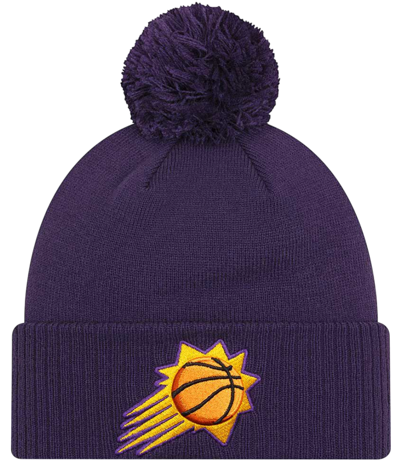 Kapica New Era New Era NBA Phoenix Suns 23-24 Pom Beanie Ljubičasta | 60430199-60430199
