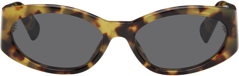 Sunčane naočale Jacquemus Tortoiseshell 'Ovalo' Sunglasses Smeđa | JAC4C9SUN