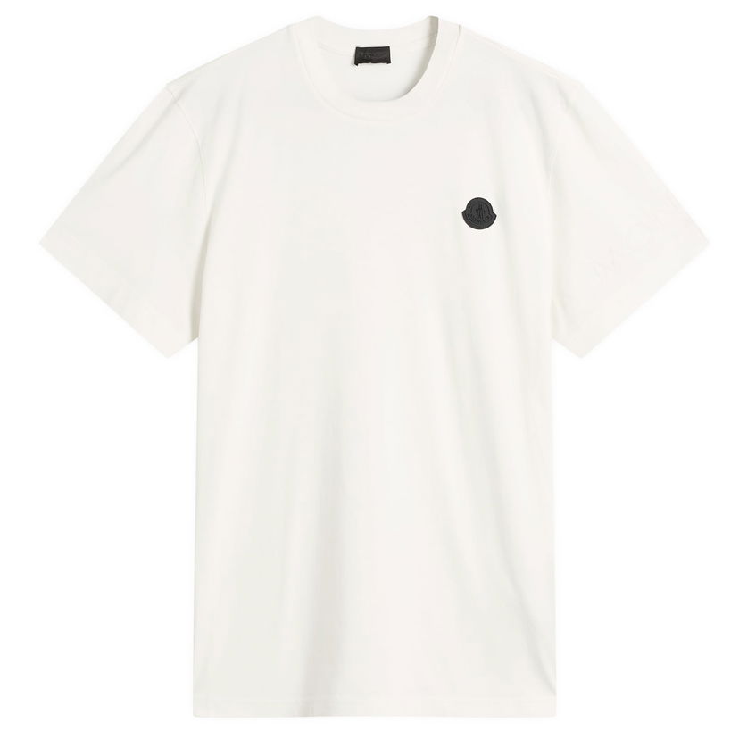 Majica kratkih rukava Moncler Men's Cotton T-Shirt, Size Large Bijela | 8C000-39-89AYW-031