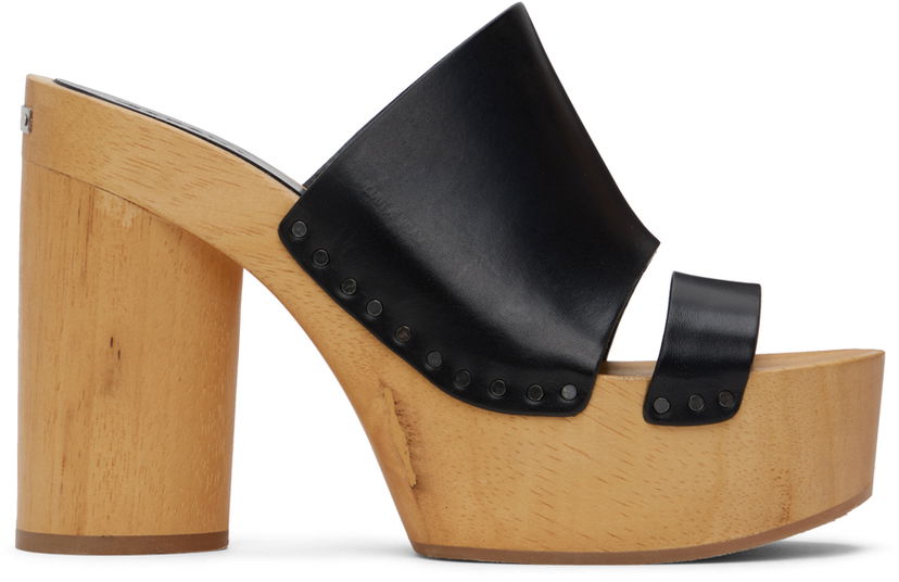 Njega cipela ISABEL MARANT Isabel Marant Hyun Clogs Crna | 24ESO0021FA-B2C01S
