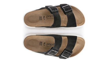 Tenisice i cipele Birkenstock Arizona Chunky Suede Leather Narrow Fit Crna | 1023717, 3