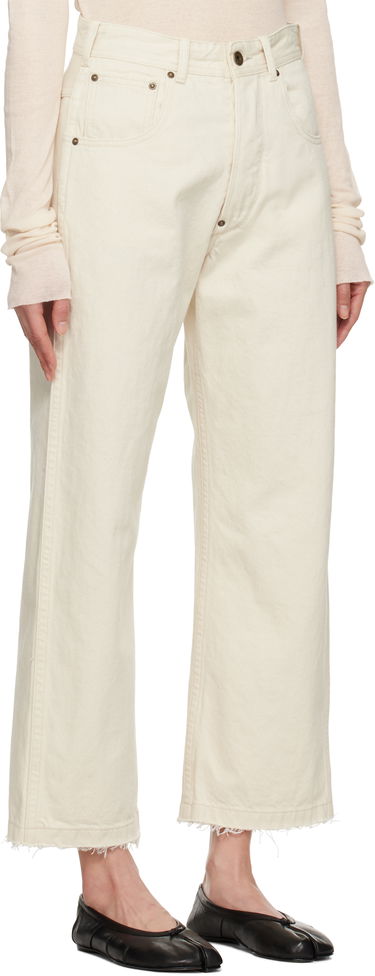 Jeans Maison Margiela Maison Margiela Frayed Jeans Bijela | S50LA0240 M30026, 1