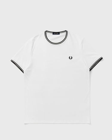 Majica kratkih rukava Fred Perry Twin Tipped T-Shirt Bijela | M1588V-100, 0