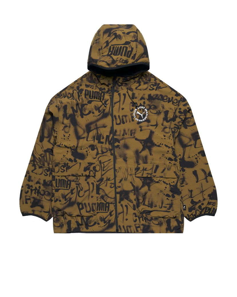 Vjetrovka Puma Lost Management Cities x Reversible Jacket Smeđa | 626565-40