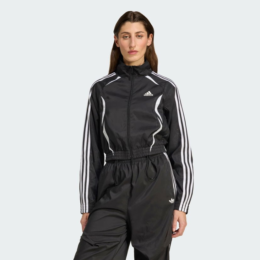 Jakna adidas Performance Adilenium Season 4 Teamgeist Slim Jacket Crna | KE9786