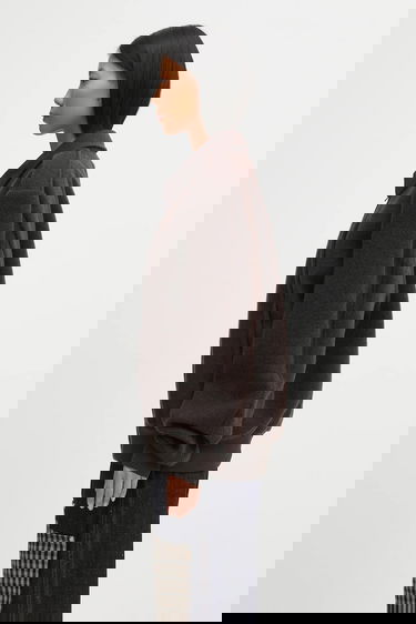 Bomber jakna Maison Margiela MM6 Maison Margiela Wool Jacket Transitional Oversize Smeđa | S62AN0169.M35635.002F, 1