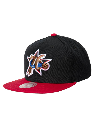 Kapa Mitchell & Ness Team 2 Tone 2.0 Snapback HWC Philadelphia 76ers Crna | HHSS3267-P76YYPPPBKRD