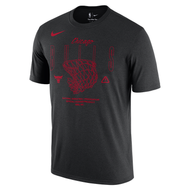 Majica kratkih rukava Nike NBA Chicago Bulls Courtside Max90 Crna | FJ0363-010, 0