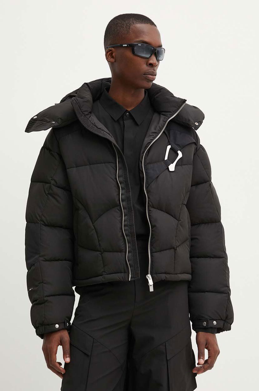 Pernata jakna HELIOT EMIL Oversize Puffer Jacket Crna | HE.M.02.093