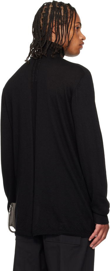 Džemper Rick Owens Rick Owens Concordians Oversized Turtleneck Sweater Crna | RU02E1626 WS, 2
