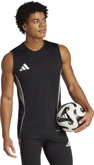Majica bez rukava adidas Originals Adidas Tiro 25 Sleeveless Jersey Crna | jj1521, 3