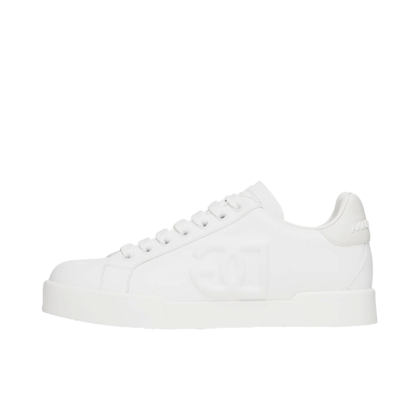 Tenisice i cipele Dolce & Gabbana White Portofino DG Sneakers Bijela | CK1545AG084