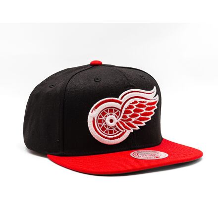 Kapa Mitchell & Ness Detroit Red Wings Two Tone Snapback Hat Crvena | HHSS5367-DRWYYPPPBKRD