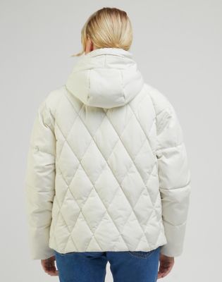 Pernata jakna Lee Short Puffer Bež | 112341600:XS, 1