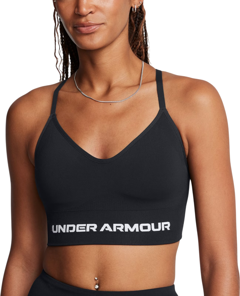 Grudnjak Under Armour Vanish Seamless Low Sports Bra Crna | 1384417-001
