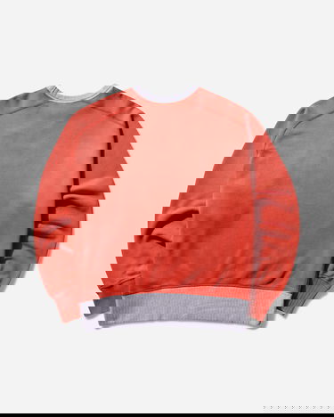 Džemper Champion 50s Saddle Crewneck Sweatshirt Narančasta | 221095 OS062, 2