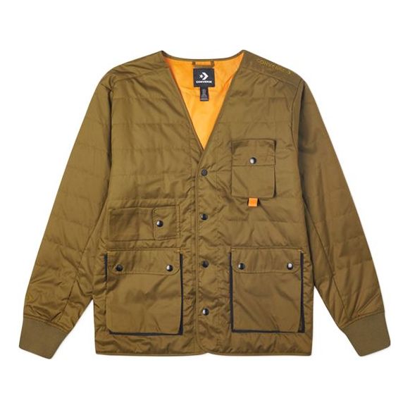 Prsluk Converse Converse Retro Multiple Pockets Jacket Zelena | 10019990-A02, 0