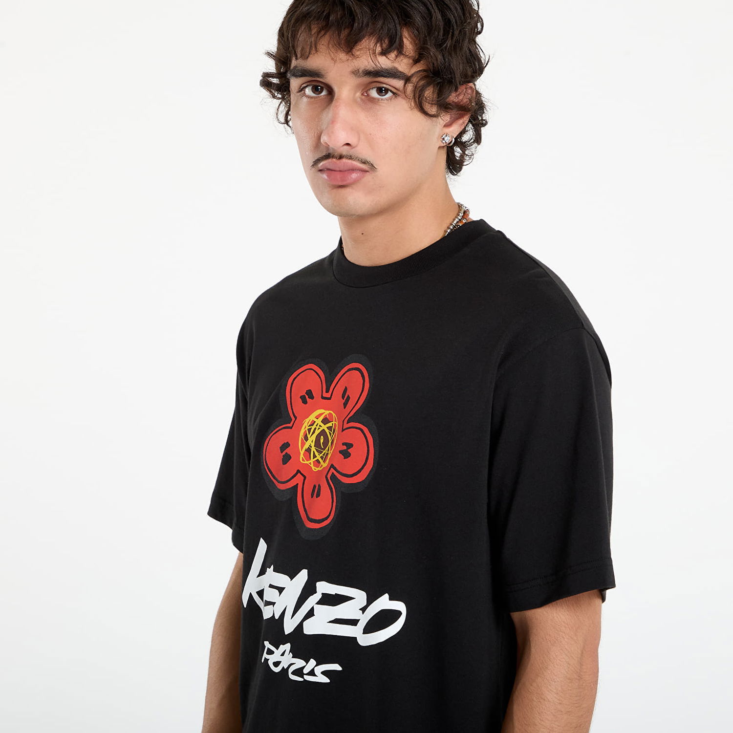 Majica kratkih rukava KENZO KENZO x FUTURA 2000 T-Shirt Crna | FF65TS2654SG.99J, 1