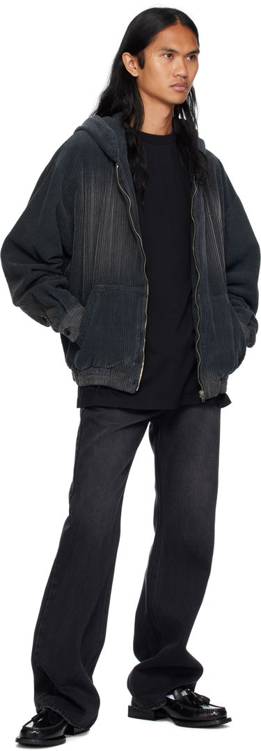 Majica kratkih rukava We11done Damaged T-Shirt Crna | WD-TT2-24-765-U-BK, 3