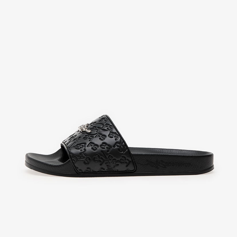 Tenisice i cipele Footshop FTSHP Monogram Slides Black Crna | FTSHP_399