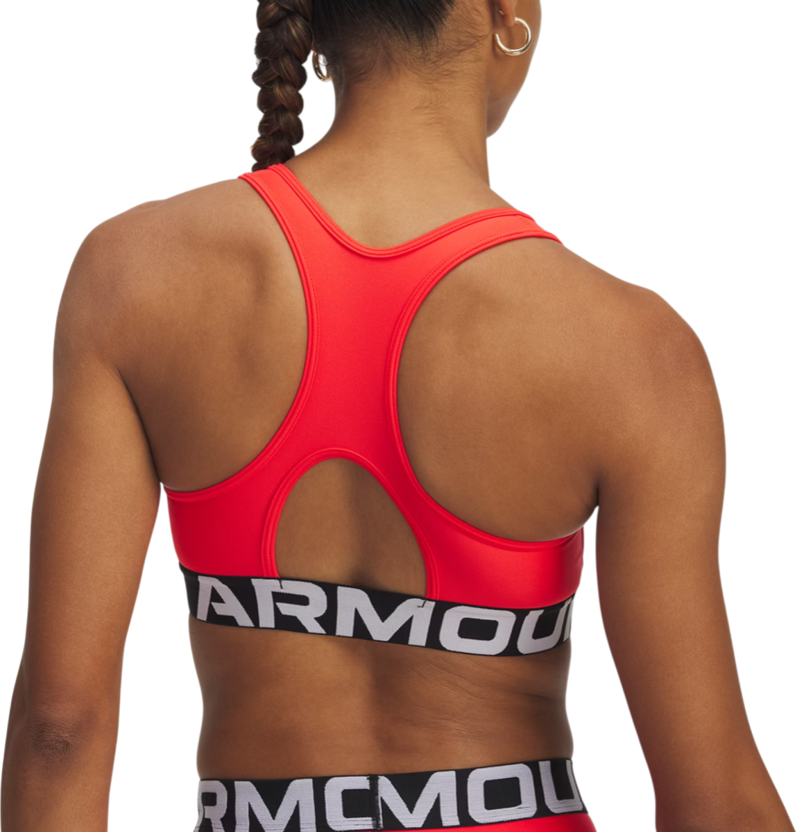 Grudnjak Under Armour Under Armour UA HG Mid Branded Sports Bra Crvena | 1383544-713, 1