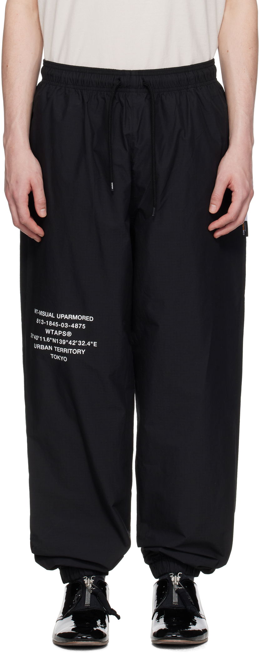 Hlače WTAPS WTAPS SPST2002 Lounge Pants Crna | 251CWDT-PTM04