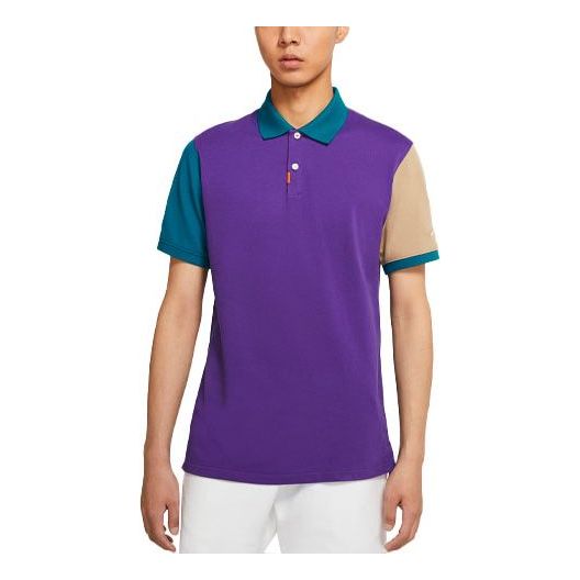 Polo majica Nike Slim Fit Breathable Short Sleeve Polo Ljubičasta | CV2481-547
