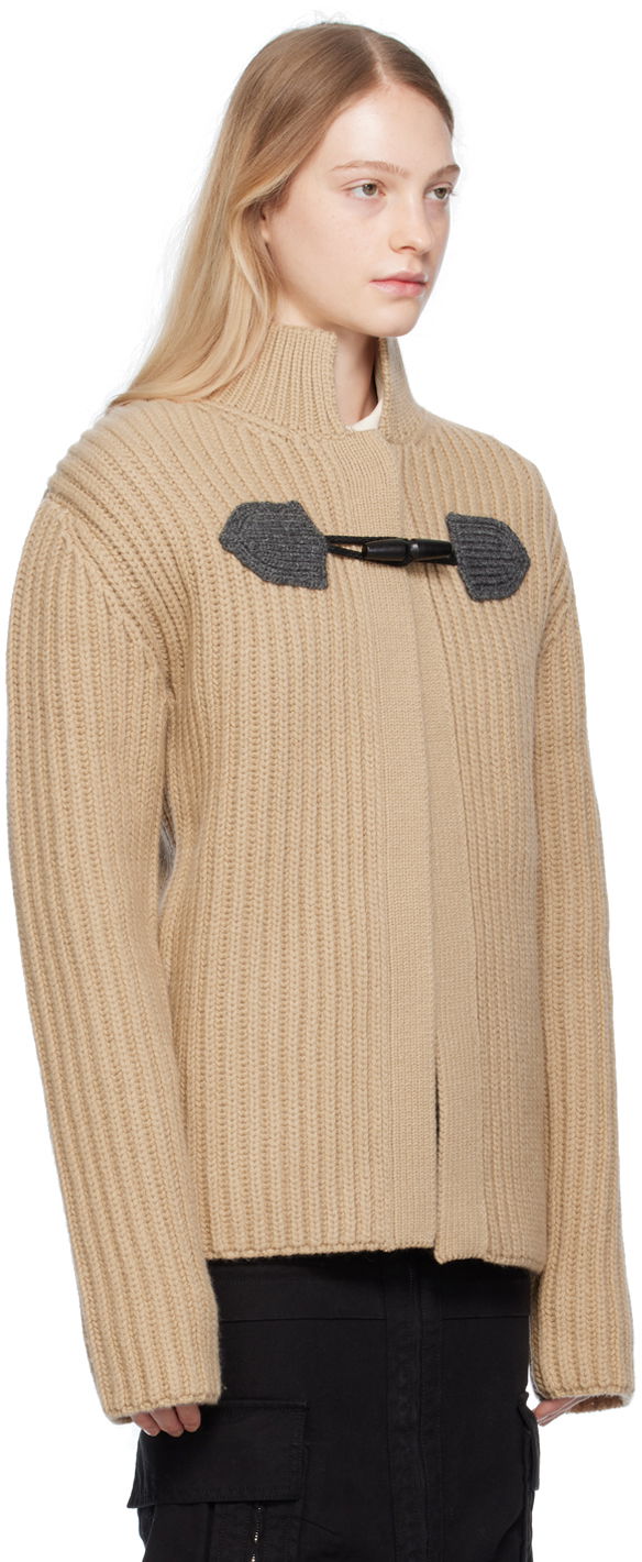 Džemper We11done We11done Duffle Knit Cardigan Bež | WD-KC3-23-655-U-BG, 1
