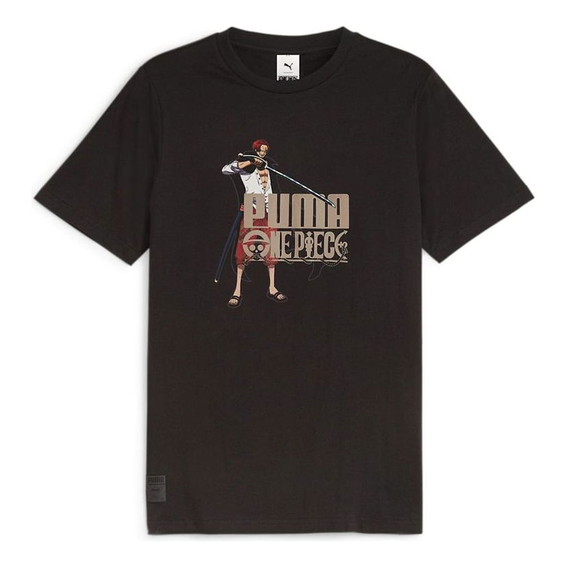 Majica kratkih rukava Puma ONE PIECE Graphic T-Shirt Crna | 624665-01