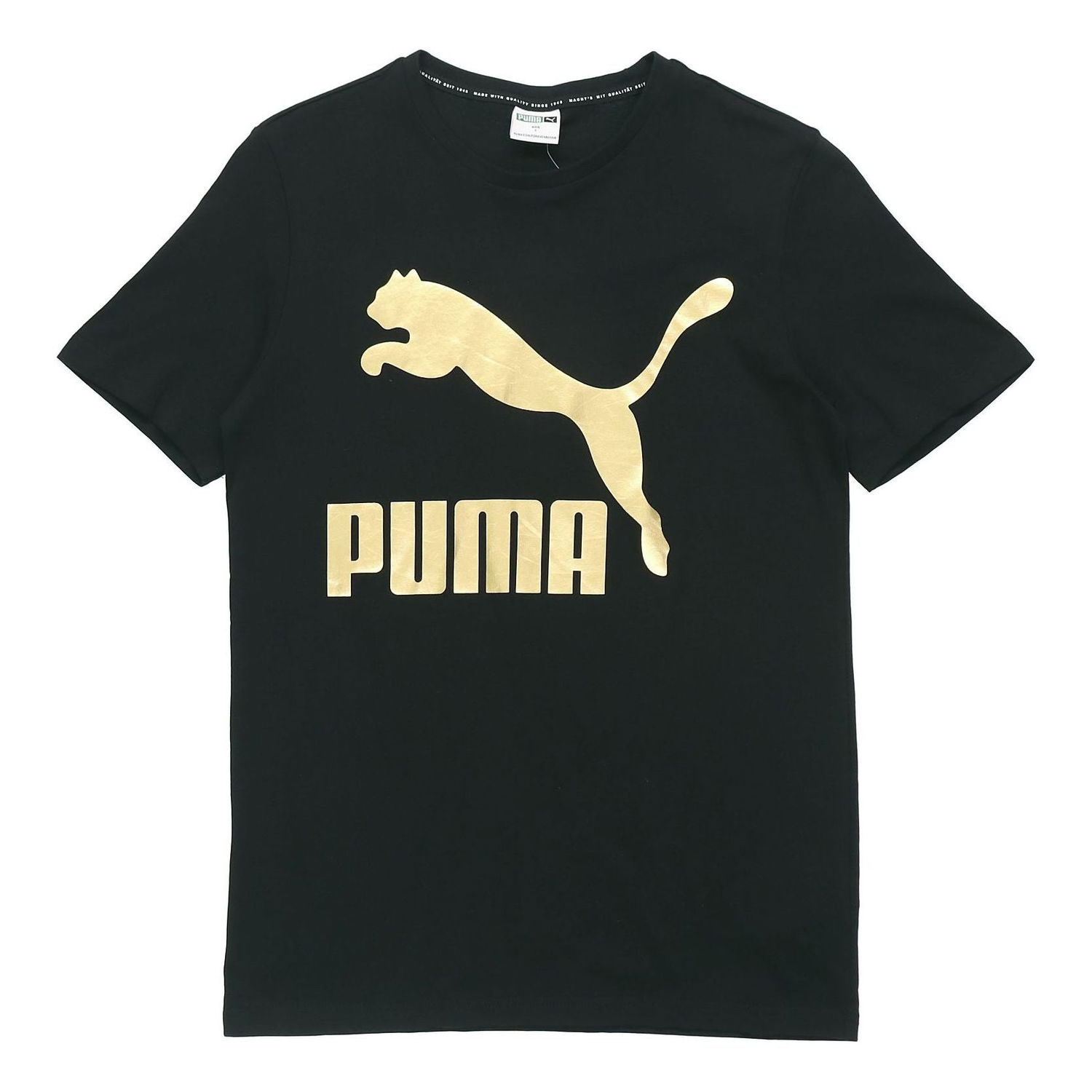 Majica kratkih rukava Puma Sports Gold Short Sleeve T-Shirt Crna | 579405-51, 0