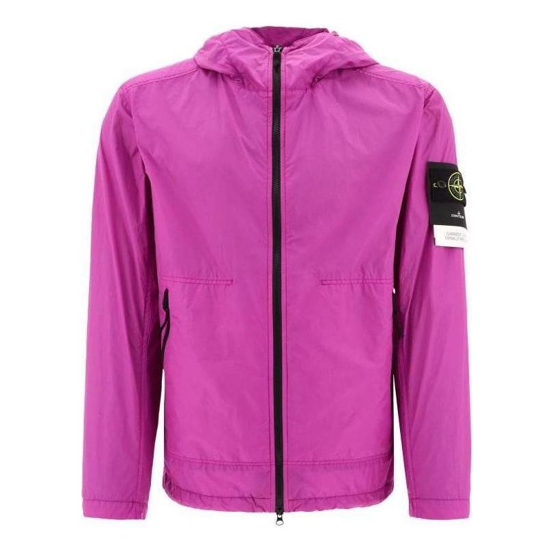 Vjetrovka Stone Island Reps NY Hooded Jacket Ljubičasta | 781540522-V0045