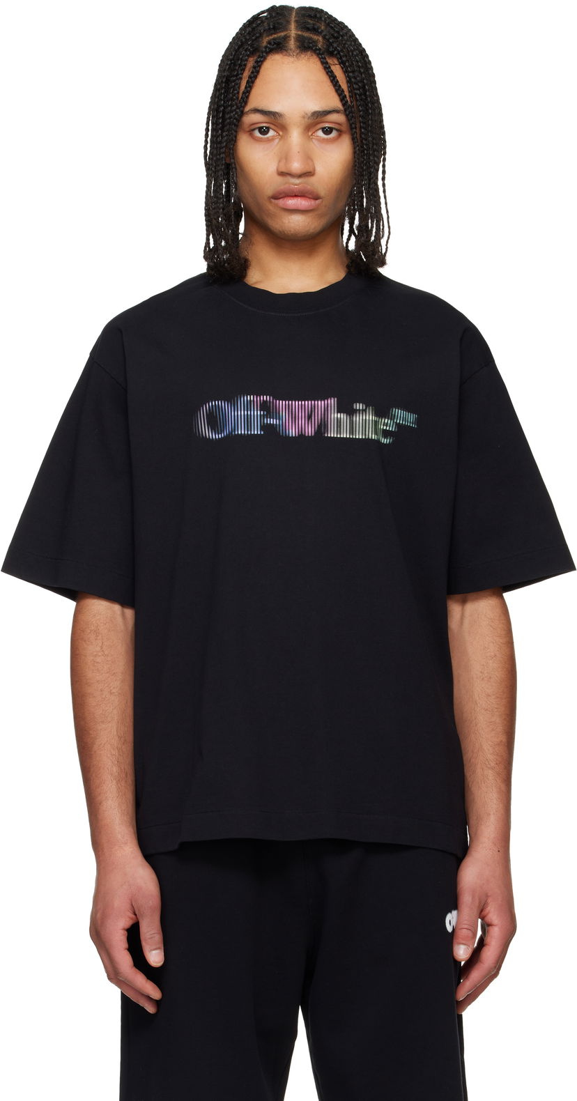 Majica kratkih rukava Off-White Off-White Skate Short Sleeve T-Shirt Crna | OMAA120S25JER00M1084
