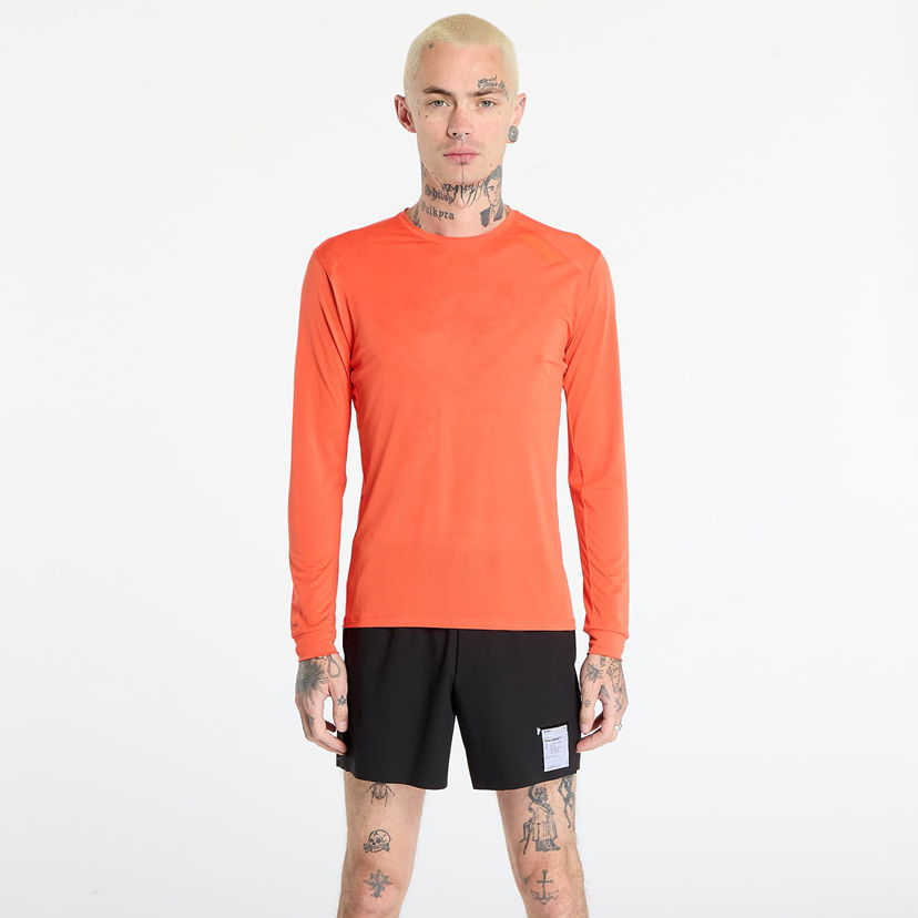 Majica kratkih rukava Soar Running Long Sleeve Tech T-Shirt Narančasta | AW25-SLS4M-ORA