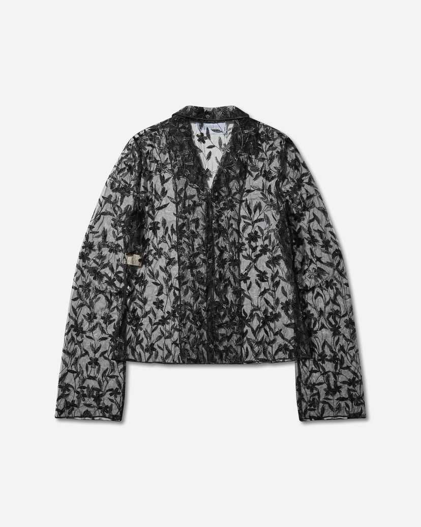 Košulja OpéraSPORT Flora Lace Shirt Crna | S45FW25  4