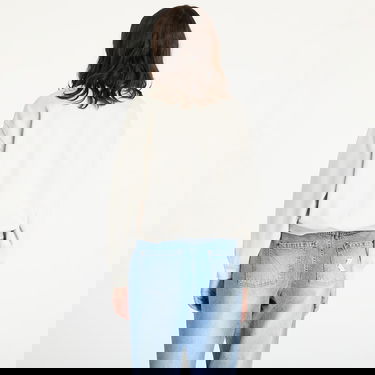 Dukserice Wrangler Oversized Sweat Vintage White Bijela | 112356457, 2