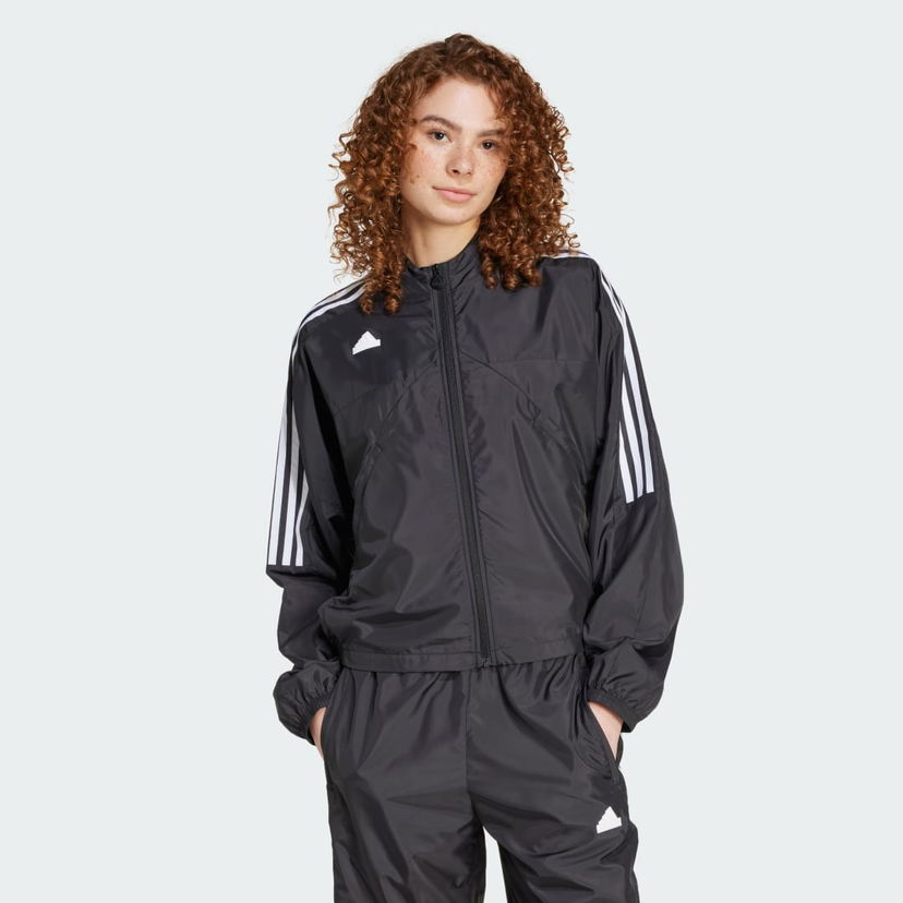 Vjetrovka adidas Performance Tiro Cut 3-Stripes Summer Track Jacket Crna | IX3511