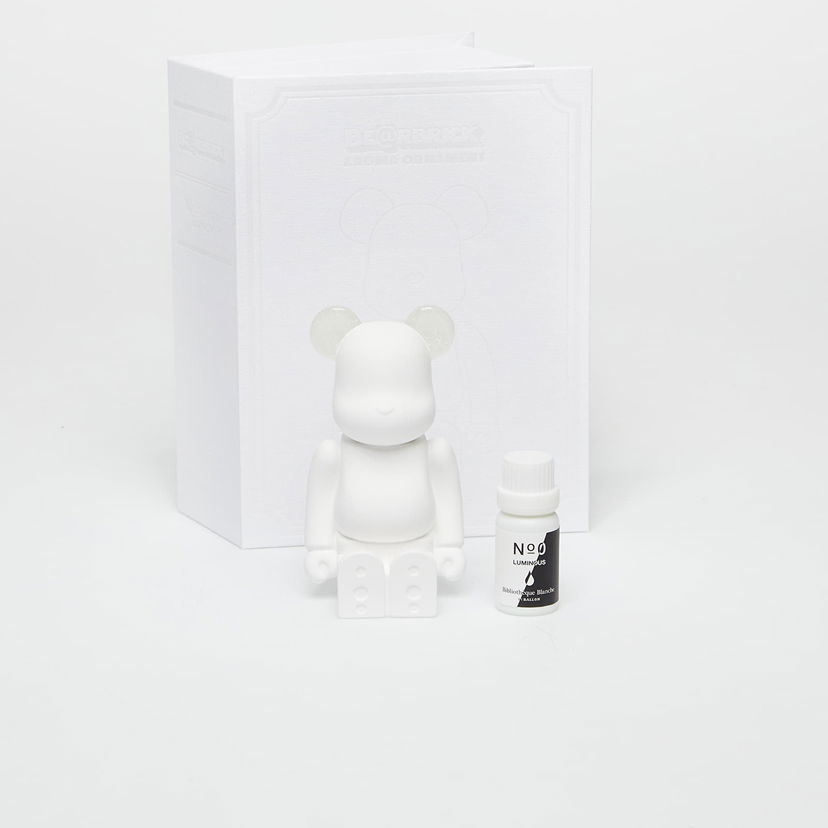 Kolekcionarsko Medicom Toy BE@RBRICK AROMA ORNAMENT No.0 LUMINOUS White Siva | MT_0055