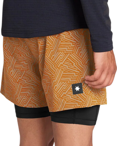 Kratke hlače Saysky Reflective Pace 2 in 1 Shorts 5'' Narančasta | omrsh20c1051-omrsh20c1051, 3