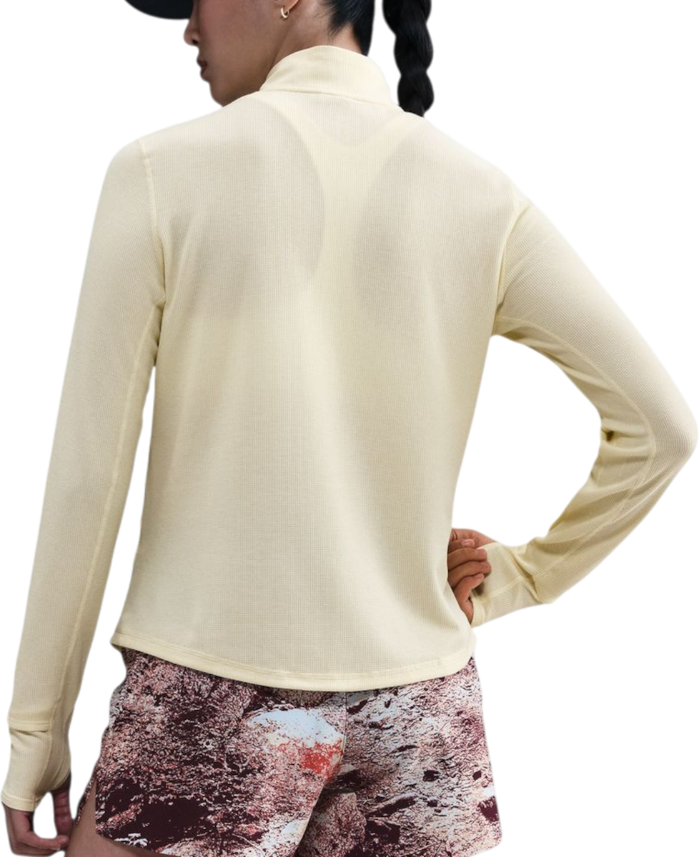 Majica kratkih rukava Nike Trail Quarter-Zip Ribbed Long Sleeve Top Žuta | hj2248-745, 1