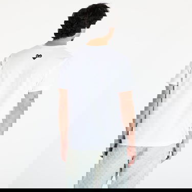 Majica kratkih rukava Comme des Garçons Comme des Garçons PLAY Black Emblem Knit T-Shirt Bijela | AX-T341 WHITE, 5