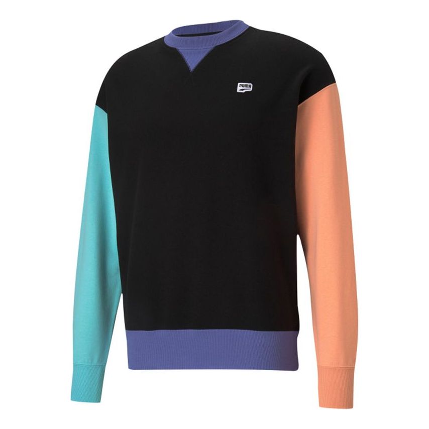 Džemper Puma Graphic Crew Logo Printed Sweater Višebojno | 531426-51, 0