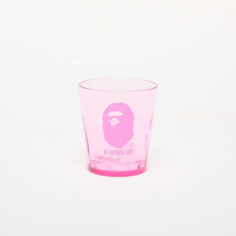 Boca za piće BAPE Bathing Ape X Plakira Ape Head Glass Ružičasta | 001KAL301916MPNK